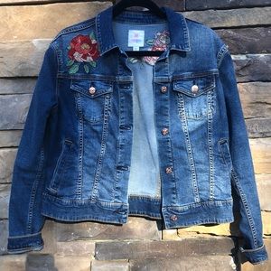 LulaRoe Harvey Jean jacket size M